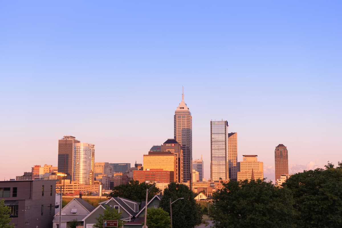 Indianapolis skyline
