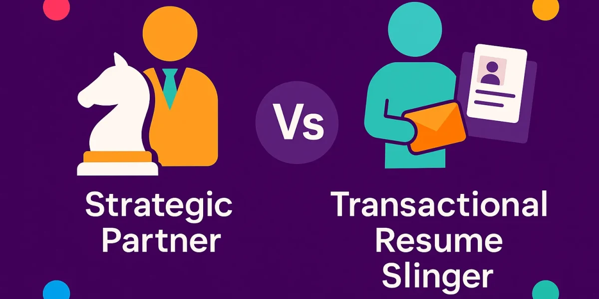 Why a Strategic Recruiting Partner Outperforms a Transactional Recruiter Every Time